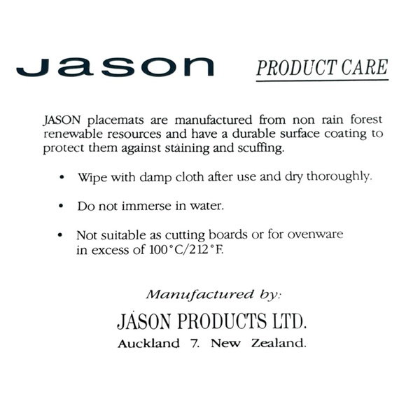 Vintage Set of 4 Jason Placemats - Black and White Corinthian Architecture - Picture 5 of 9